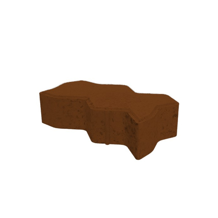 Плитка Волна 222х111х70 Коричневый